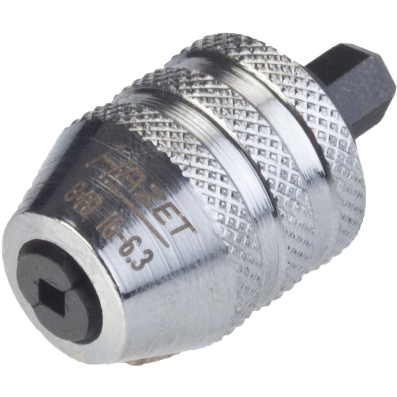 Collet chuck 1/4" (6.3 mm) hexagon, solid (849IG-6.3, HAZET)