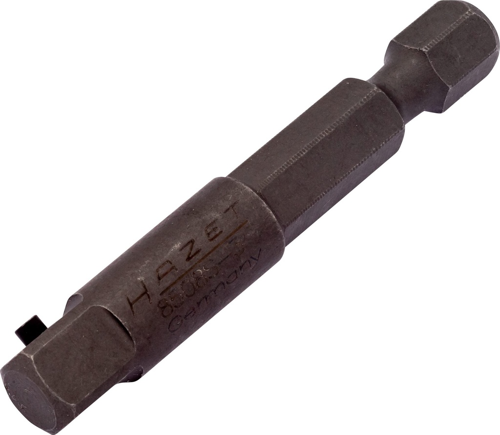 Impact adapter - 1/4 inch (6.3 mm) hexagon, solid (8508S-3, HAZET)