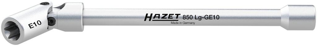 Long socket 1/4 inch external TORX E10 (850LG-GE10, HAZET)