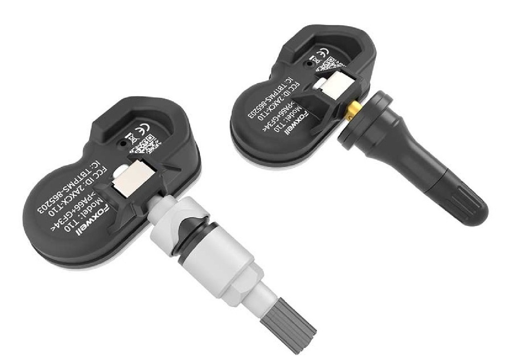 Universāls divu frekvenču riepu spiediena sensors TPMS (T10, FOXWELL)