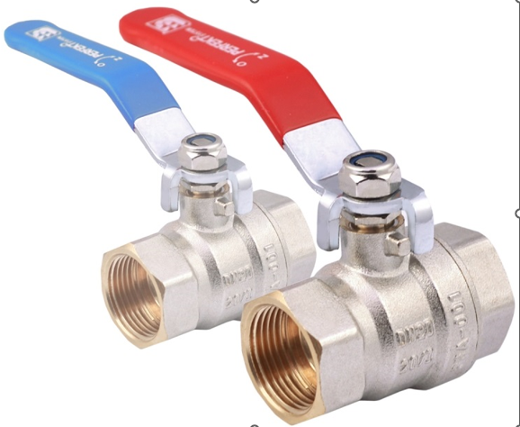 Ball valve 1 1/2 inch female-female, long handle (02VV07VVIR)