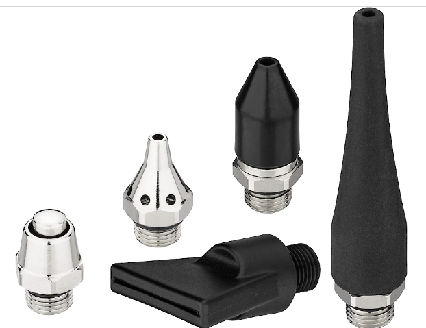 Blow Gun Nozzle Set, 5 pcs (9040-43/5, HAZET)