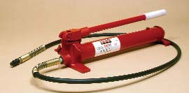 HANDPUMP 600BAR WITH HOSE (65136A, BLACKHAWK)