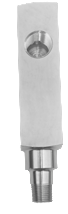 Manometra adapteris 3/8 collas NPT, L=155 mm (AGA21, BLACKHAWK)