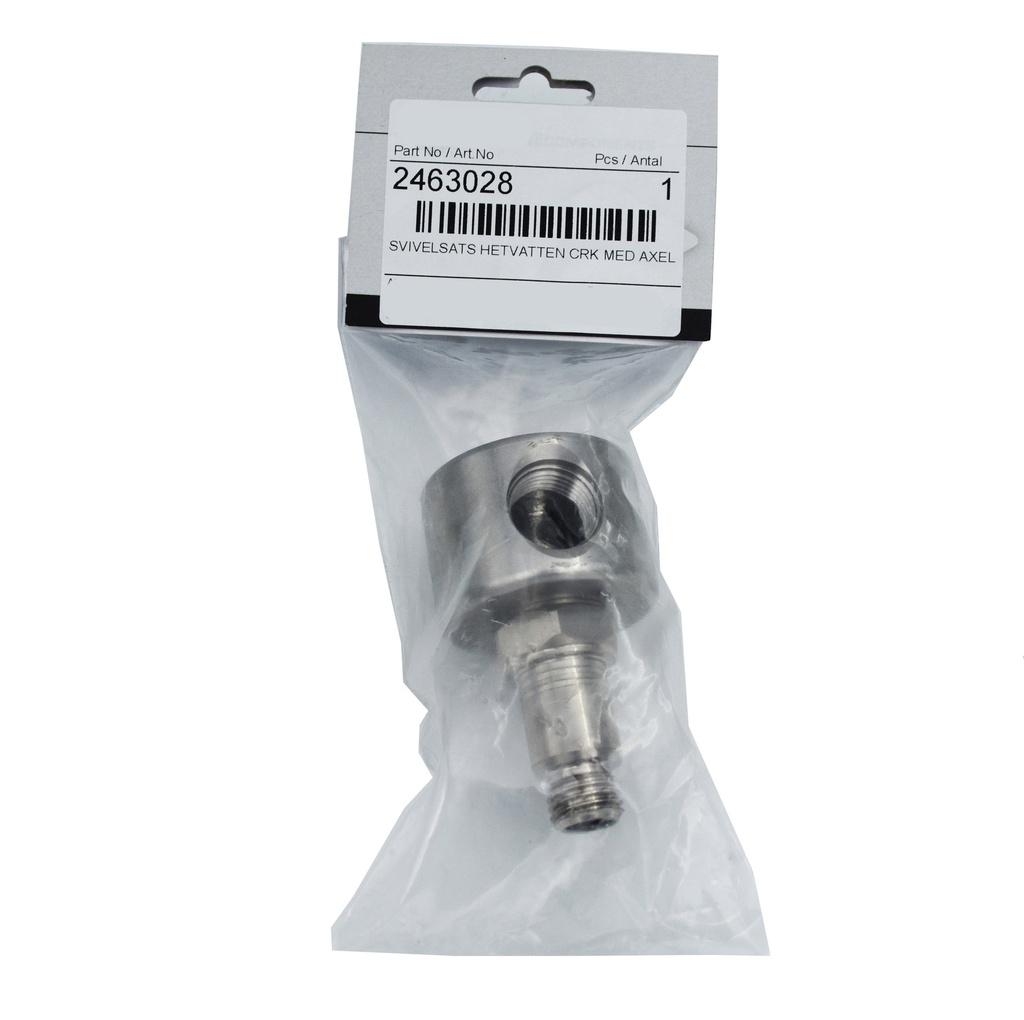 Swivel Kit with Shaft for Hose Reel Cc15 – Hot Water (1470209, EUROLUBE)