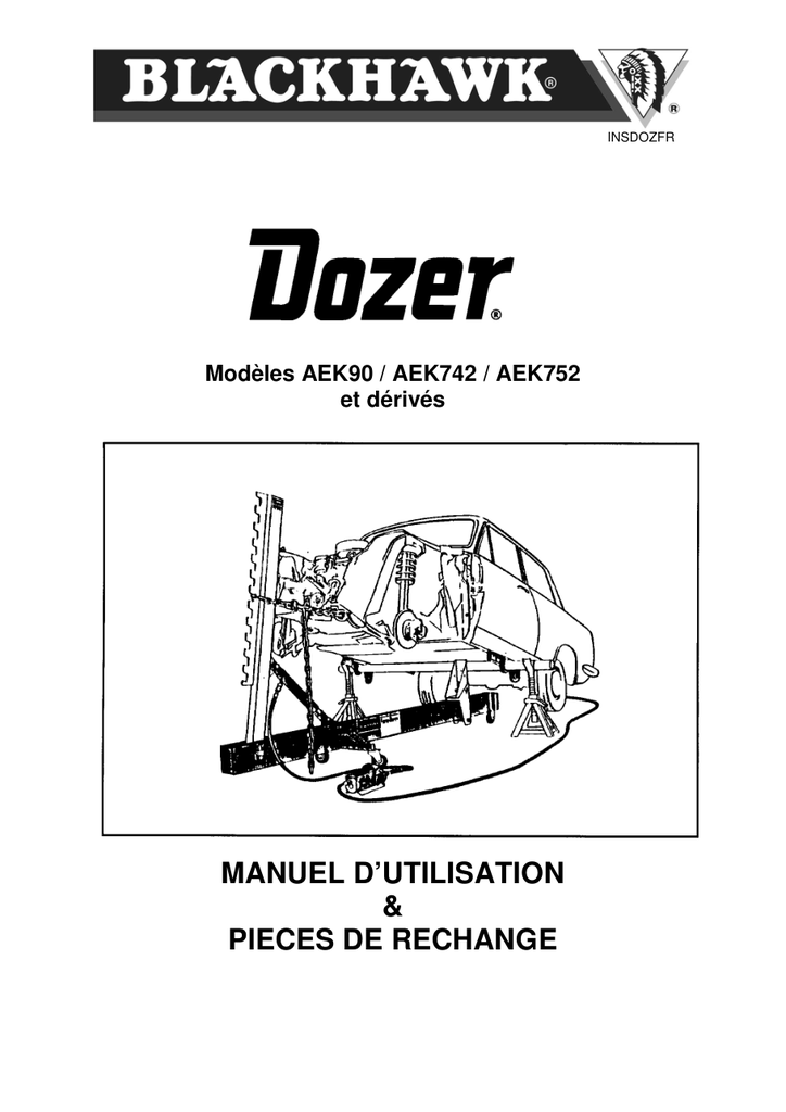 Manual - DOZER - FR (INSDOZFR, BLACKHAWK)