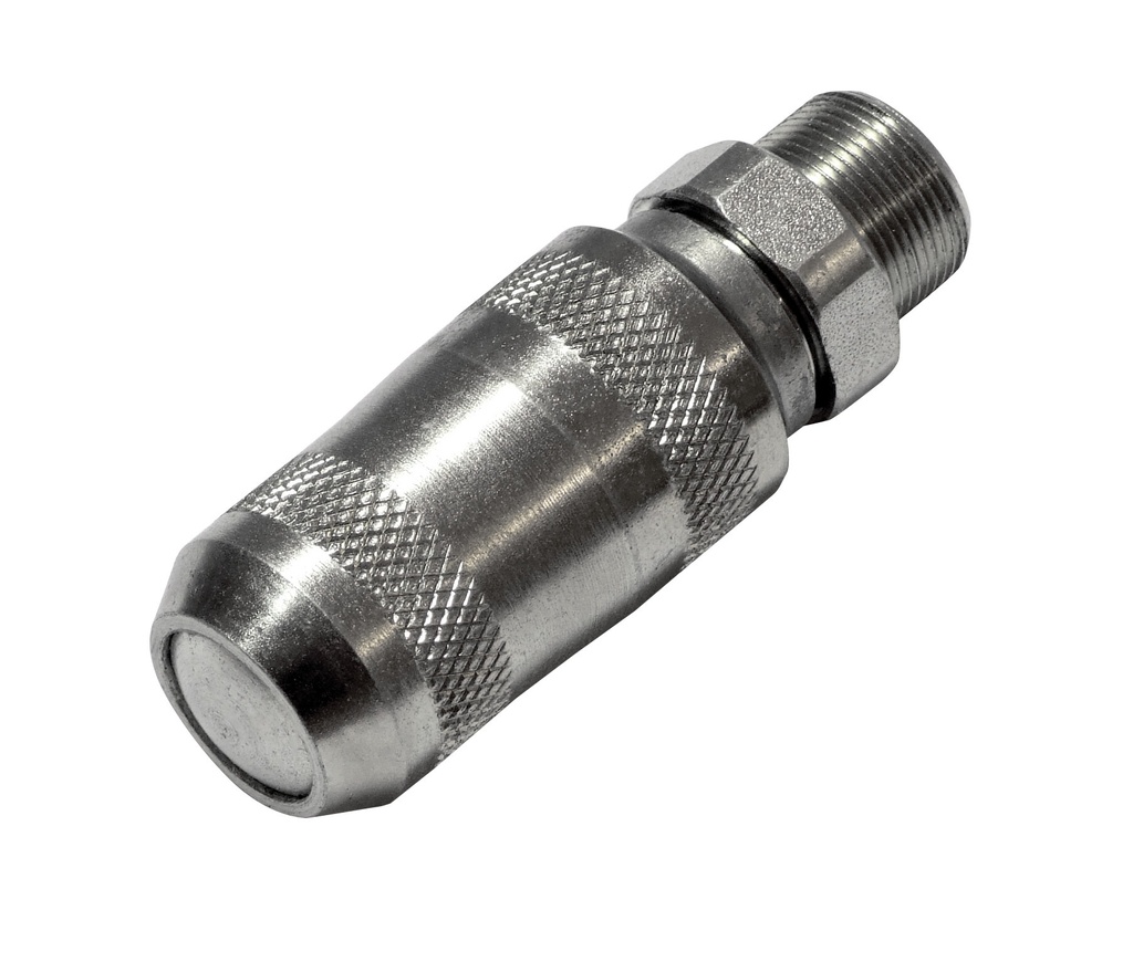Semi-automatic non-drip nozzle, M18x1(m) (1568668, EUROLUBE)