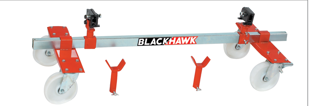 Mobilais ratiņš ar 2 skavām (STM26, BLACKHAWK)