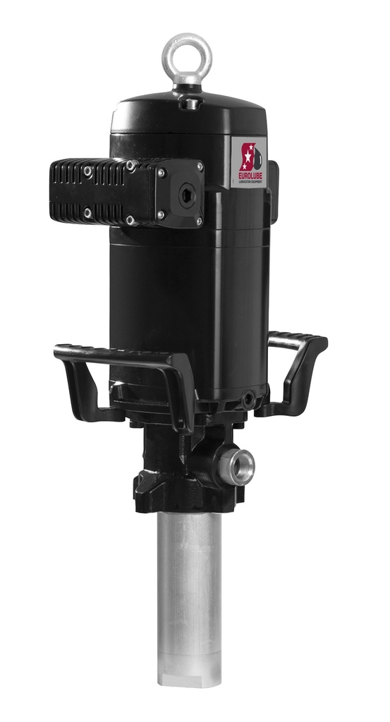 C115 Air-Operated Oil Pump 6:1, Stub Suction Tube (15755, EUROLUBE)