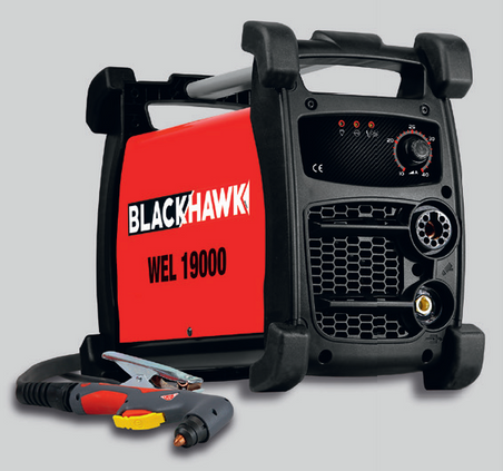Plazminis pjoviklis, vienfazis 230 V (WEL19000, BLACKHAWK)