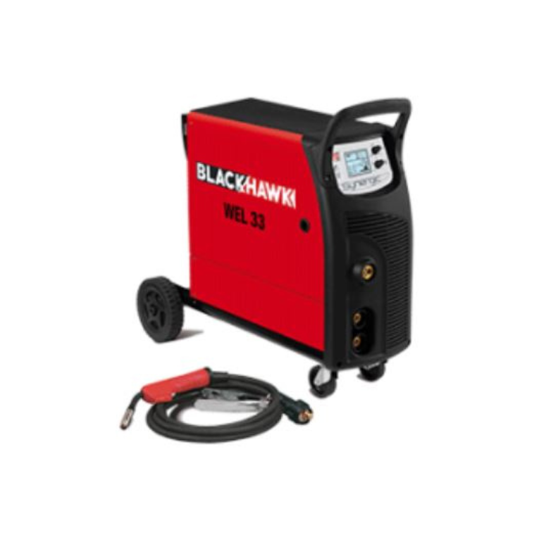 MIG/Mag 230V,220 Amp,one torch (WEL33, BLACKHAWK)