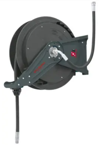 Aggressive-fluid dispensing reel 1/2", 15 m (37836, EUROLUBE)