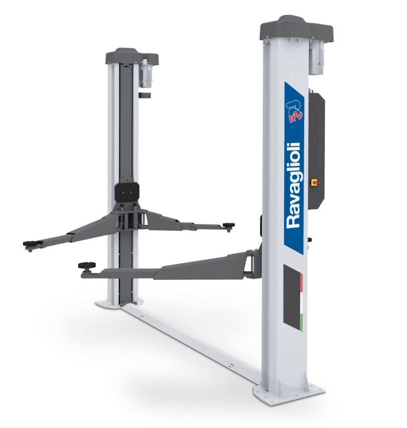 Electromechanical 2-post lift 3.2 t, KPC32 (RAV.KPC32.198709, RAVAGLIOLI)
