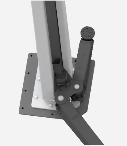 Kit containing outrigger plates (min. thickness up to 120 mm), RAVAGLIOLI (VSG.2CALL.901378)
