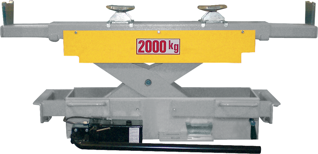 Šķēru ass domkrats 2000 kg, manuālais hidrauliskais (VSG.JS17X.902108, RAVAGLIOLI)