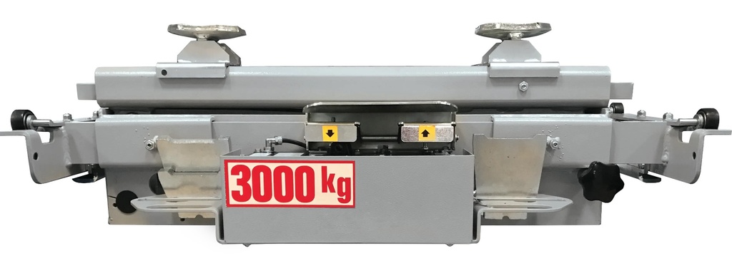 Pneumatic-hydraulic pit jacking beam 3T J30PKL, extended (VSG.J30PK.902368, RAVAGLIOLI)