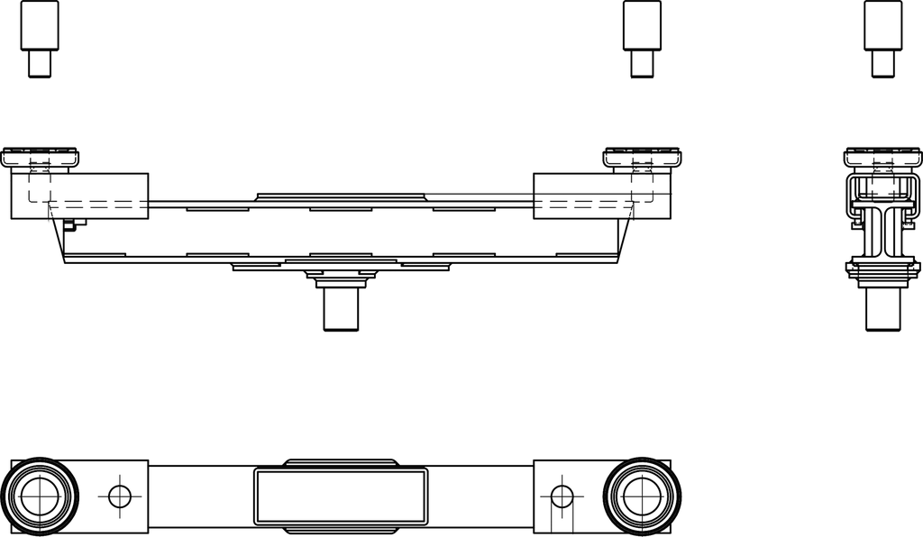 2-point lifting jack for lift (SJA3, RAVAGLIOLI)