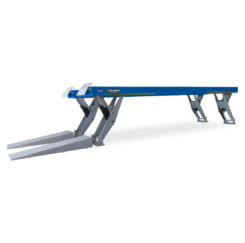 Commercial vehicle scissor lift 35 T (9000 mm platforms), RAVAGLIOLI (RAV835.10I, RAVAGLIOLI)