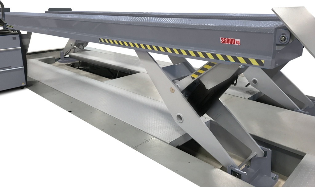 Floor cover for 14500 mm long platform lifts, recessed version, suitable for RAV825.145I and RAV835.145I, RAVAGLIOLI (VARS800.145A1)
