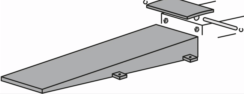 Užvažiavimo rampos: 2950 mm, RAVAGLIOLI (S720A5)