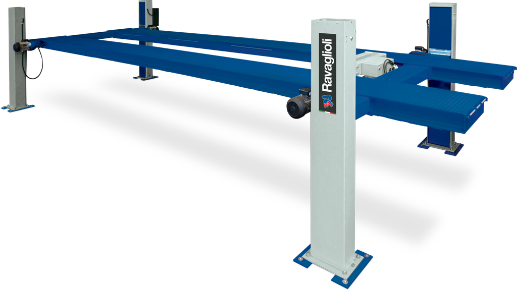 Runways 700 × 9000 mm, 24 000 kg (KP440NE.9, RAVAGLIOLI)