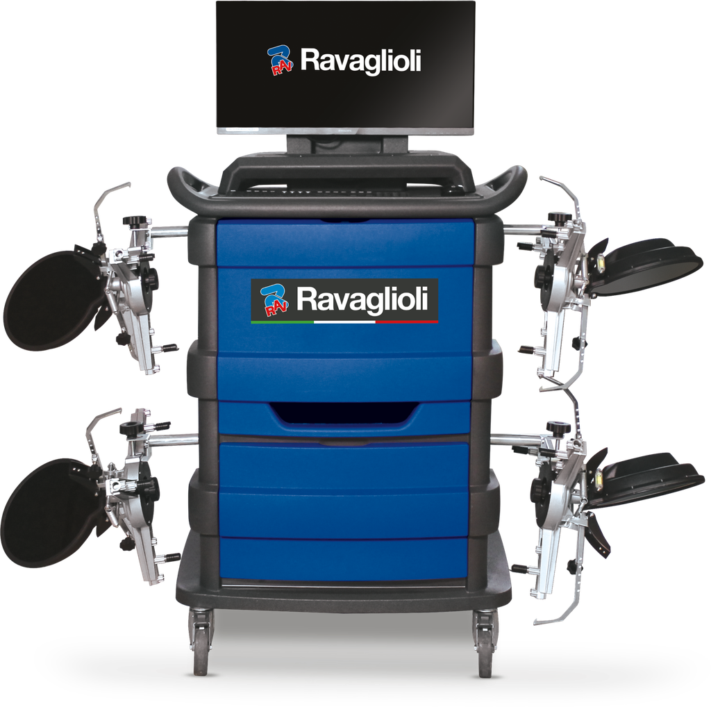 RAVTD3200HP.3 3D ratų suvedimo stendas su Megapixel lęšiais (RAV.D32HP.700957, RAVAGLIOLI)
