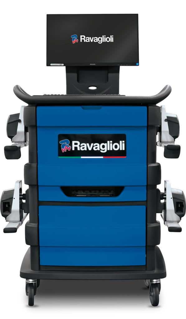 RAVTD1850PWS.3 8-CCD sensor wheel aligner with infrared transmission between measuring heads (RAV.TD185.700650, RAVAGLIOLI)