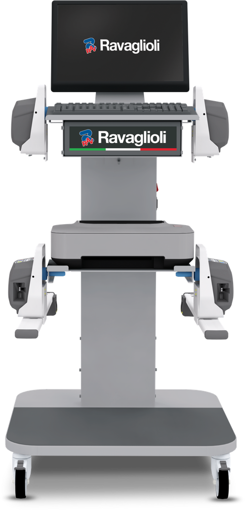 RAVTD5060WS.3 6-CCD sensor wheel aligner with infrared transmission between measuring heads (RAV.TD506.700858, RAVAGLIOLI)