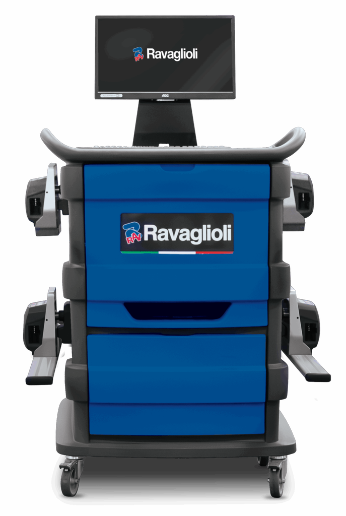 Ratų suvedimo stendas RAVTD8060PTWS.3, 6 CCD, sunkvežimiams, RAVAGLIOLI (RAV.TD806.700575)