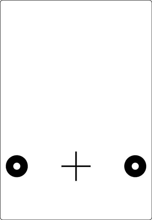 Front video camera calibration panel MERCEDES (AD3907343, RAVAGLIOLI)