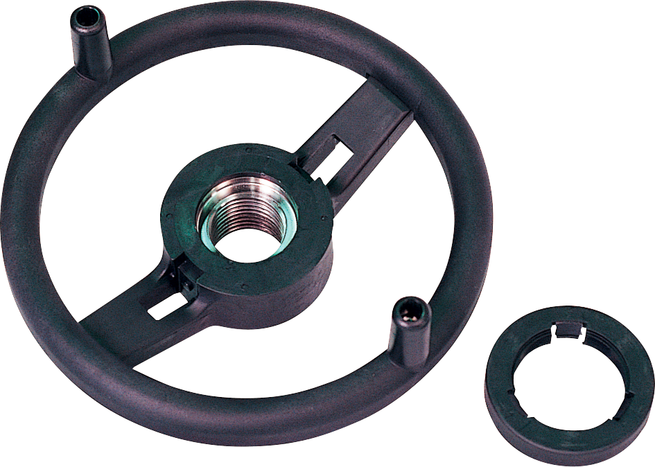 Tyre changer nut with pressure ring, passenger cars (GAR105, RAVAGLIOLI)