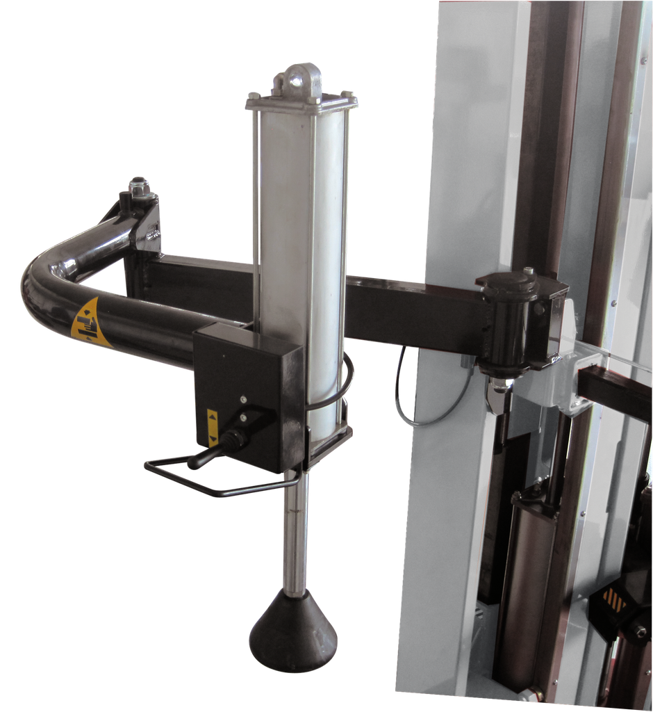 Pneumatic rotating bead pushing arm for tyre changers (PLUS91AKC, RAVAGLIOLI)