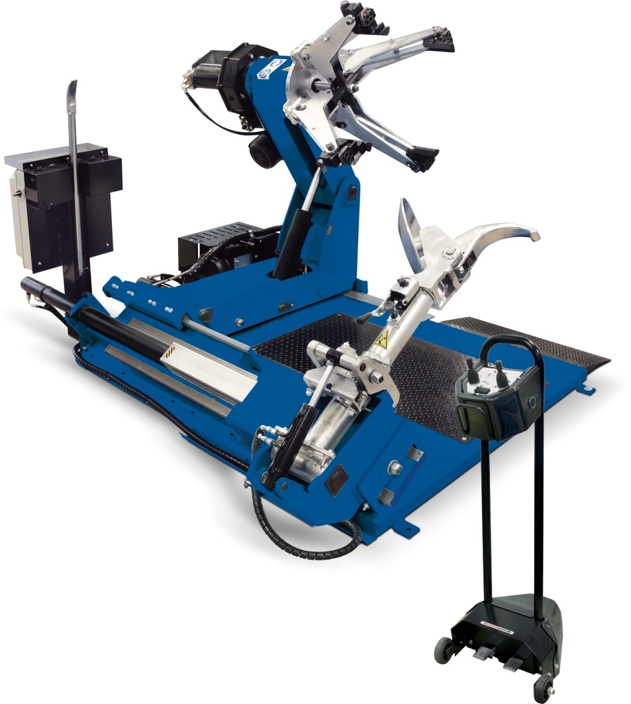 G9256.15A truck tyre changer, clamping capacity 11–56 in. (RAV.G9256.200433, RAVAGLIOLI)
