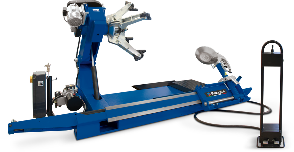 G9156.13EI truck tyre changer, clamping capacity 11–56 in. (RAV.G9156.200471, RAVAGLIOLI)