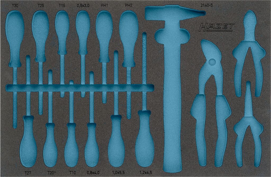 Empty tool tray (163-330L, HAZET)