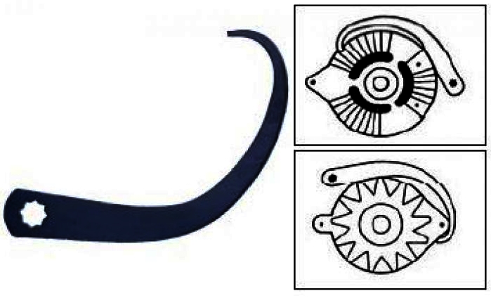 Fan belt tensioner tool (AI010023, JONNESWAY)
