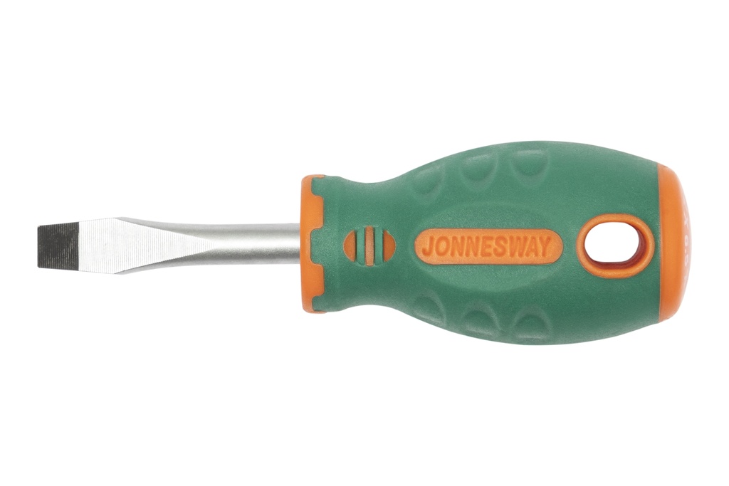 ANTI-SLIP GRIP SCREWDRIVER SLOTTED TYPE SIZE: 6.5 X 38 MM (D71S638, JONNESWAY)