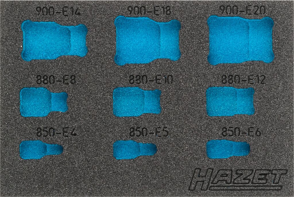 Two-component foam tool insert (163-360L, HAZET)