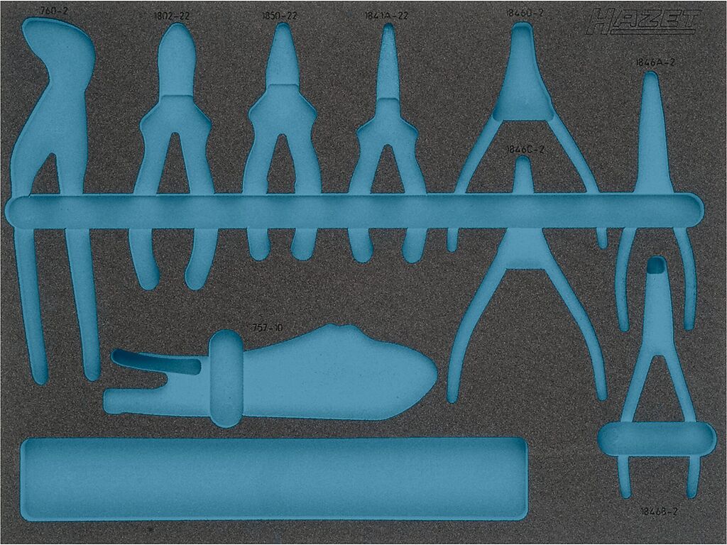 Two-component foam tool insert (163-370L, HAZET)