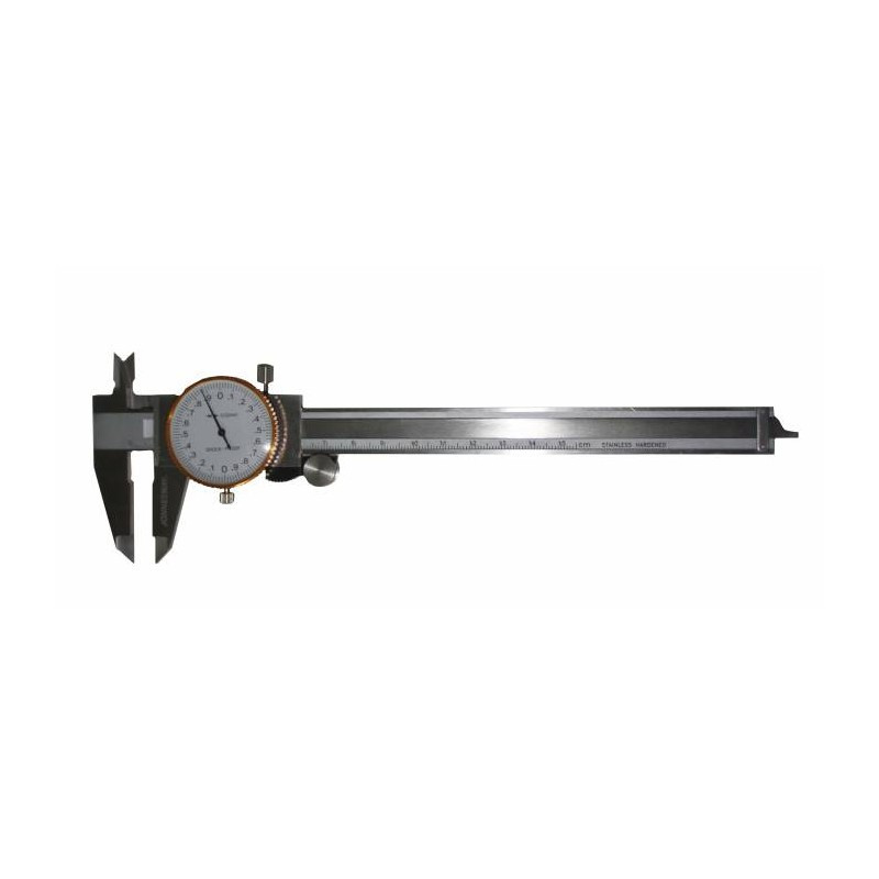 Bīdmērs ar ciparnīcu 150 mm x 0,02 mm (6") (MTC2150, JONNESWAY)