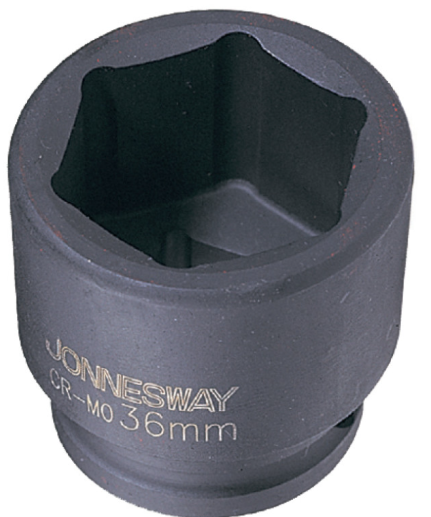 Smūginė galvutė 1" 6-briaunė, dydis: 73 mm (S03A8173, JONNESWAY)
