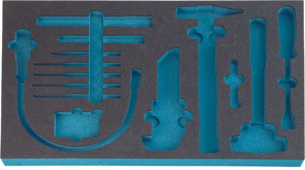 Two-component foam tool insert (163-60L, HAZET)