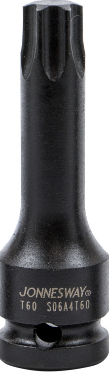 1/2"DR ŽVAIGŽDUTĖS ANTGALIS SMŪGINIS GALVUTĖ, DYDIS: T80, ILGIS: 78MM
