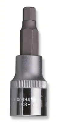 Galvutė su šešiabriauniu (HEX) antgaliu 1/4" H7 (S09H207, JONNESWAY)