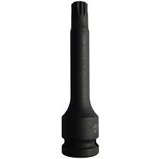 Smūginė galvutė su SPLINE antgaliu 1/2", dydis M14, ilgis 100 mm (S16A4514, PRIDE)