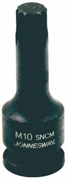 1/2"DR. SPLINE BIT IMPACT SOCKET, SIZE: M18, L:100 MM (S16A4518, JONNESWAY)
