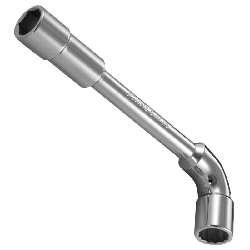 ANGLE SOCKET WRENCH, CR-V POLISH FINISHED, SIZE: 13MM (S57H113, JONNESWAY)