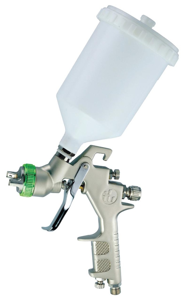 Professional LVLP gravity-feed spray gun with regulator, 1.3 mm (JA-LVLP-0303(1.3), JONNESWAY)