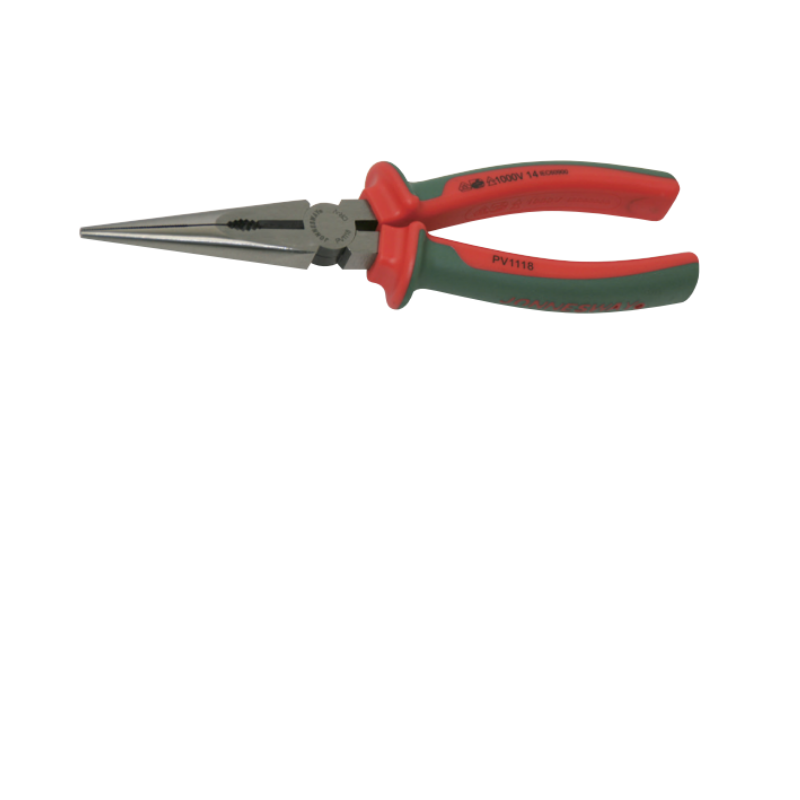 INSULATED LONG NOSE PLIERS L: 200 MM (PV1118, JONNESWAY)