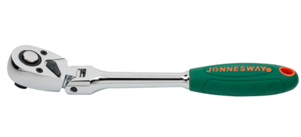 Sprūdrata rokturis 1/4" 36T lokāms, ar neslīdošu rokturi (R4102, JONNESWAY)